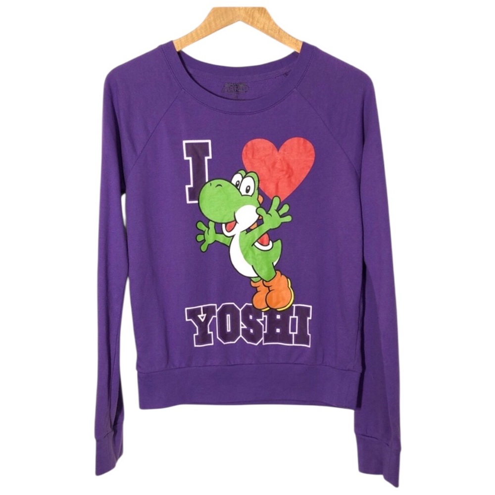 Super Mario Yoshi Crewneck Pullover Sweatshirt